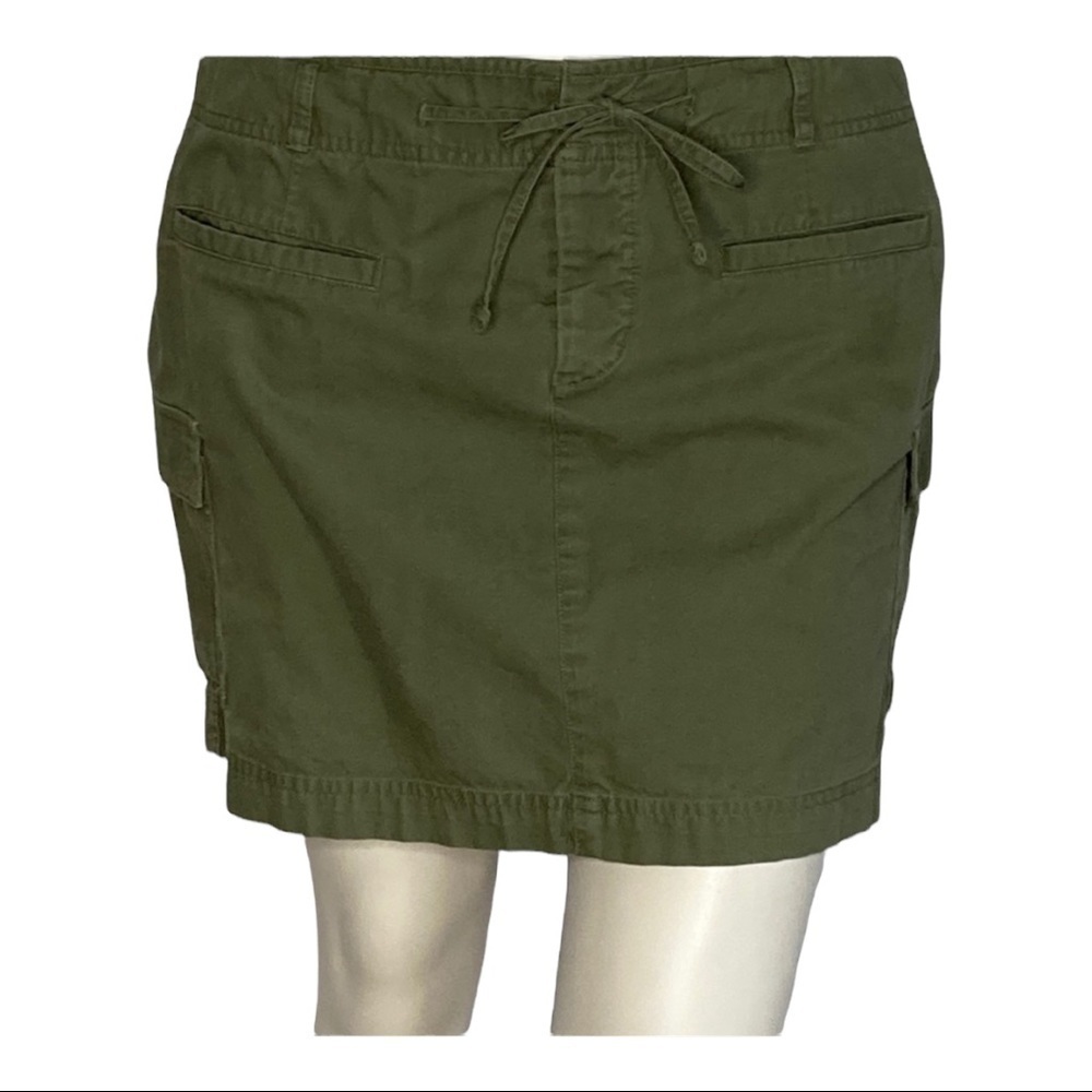 Mountain Hardwear Green Denum Skirt Sz 10